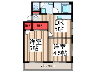 信田ビル【3階】の間取り