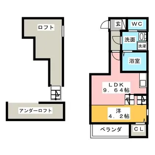 エデン【1階】の間取り