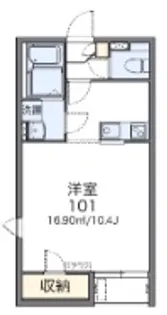 レオネクストKIYOKO【1階】の間取り