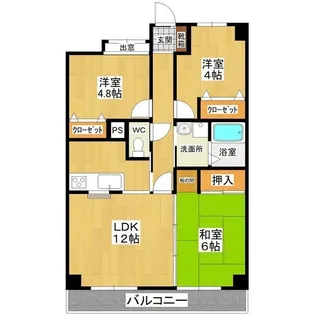 ロータスハウス【8階】の間取り