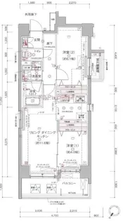 オルシア福生【2階】の間取り