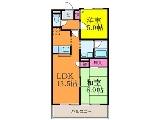 ケイズ コ-ト【3階】の間取り