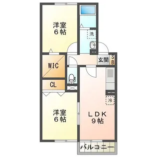 PLAIRE D【2階】の間取り