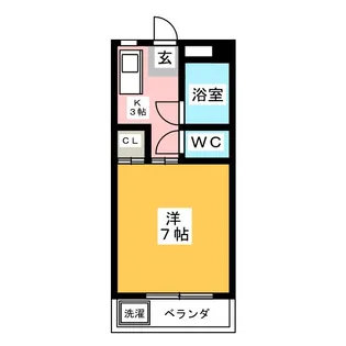 アリエ汐田II【3階】の間取り