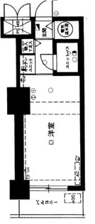 ライオンズステーションプラザ両国【3階】の間取り
