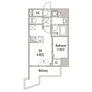 GRAN PASEO亀有【3階】の間取り