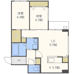residence N14【2階】の間取り