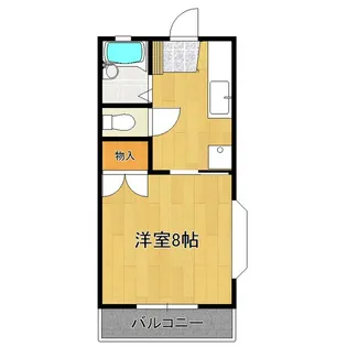 サンハイツみやび 1【2階】の間取り