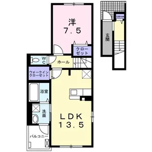 プレジオーソ【2階】の間取り