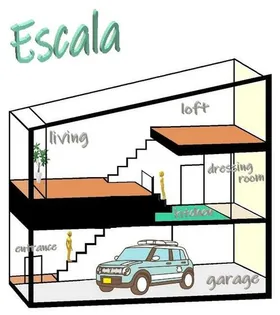 Escala【2階】の間取り