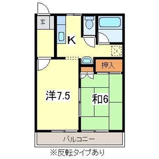 ファミリー4 B棟【1階】の間取り