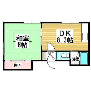 ハイツタイセイ【2階】の間取り