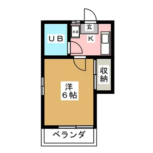 らら椎名町【2階】の間取り