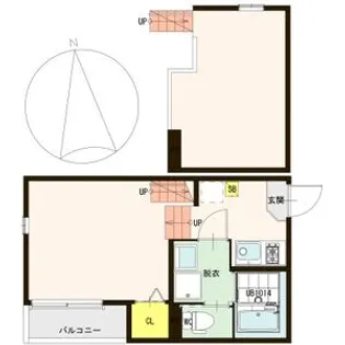 ドエルドルテ【1階】の間取り