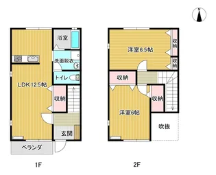 サンタモニカ【2階】の間取り