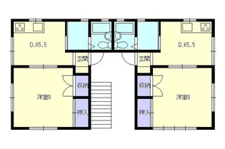 コーポキタムラ【1階】の間取り
