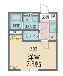 カインドネス志木【3階】の間取り