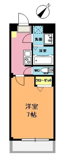 ラフェリシア愛宕【3階】の間取り