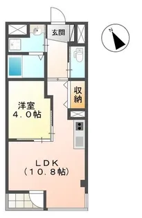 シリウス(Sirius)【3階】の間取り