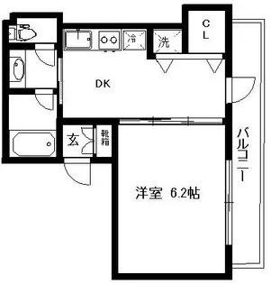 Earth Ikebukuro【3階】の間取り