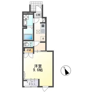 ソラティオ(Solatio)【1階】の間取り