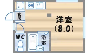 キャナルサイドヴィレッジシーサイド【2階】の間取り