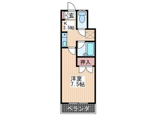 池口ビル【4階】の間取り