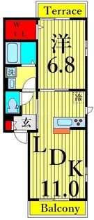Casa Felice III【2階】の間取り
