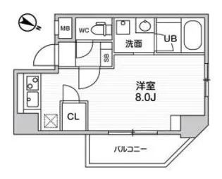 ARKMARK巣鴨【10階】の間取り
