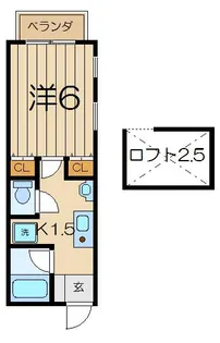 JJハウス【2階】の間取り