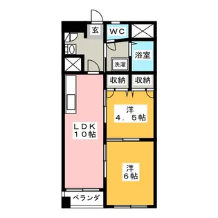 サーラ川口【11階】の間取り