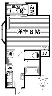TYハウス玉村II【2階】の間取り