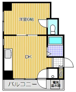 アーバンタワー戸越【4階】の間取り