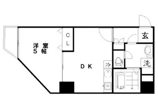 第3扶桑ビル【5階】の間取り