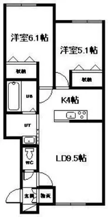 LINA【1階】の間取り