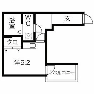 セレーノ舎人【2階】の間取り