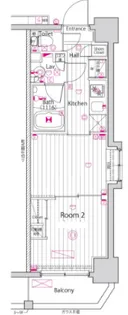 ガーラ・クレスタ川崎【5階】の間取り