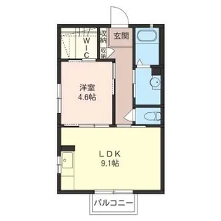 サン・カトレア【2階】の間取り