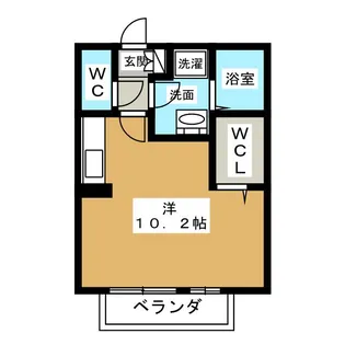 メゾン・ユタカ【2階】の間取り