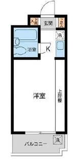 ユースフル中野坂上【2階】の間取り