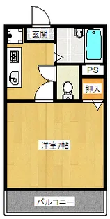 HOUSE M【2階】の間取り