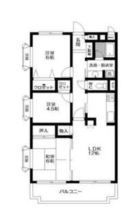 日神パレステージ深谷【4階】の間取り