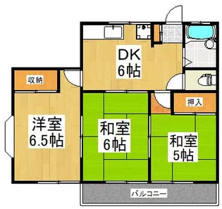 リヴェール大久保【2階】の間取り