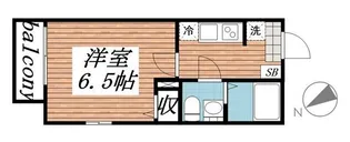 Precious Earth 稲毛区稲毛【1階】の間取り