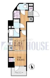 リビオ神楽坂【5階】の間取り
