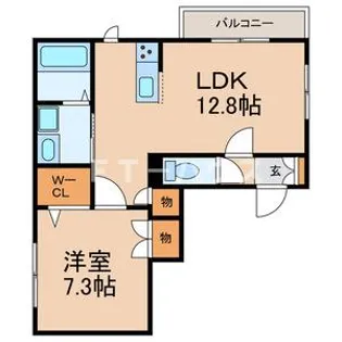 Fammille【2階】の間取り