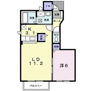 スカイピア文京1 D棟【1階】の間取り