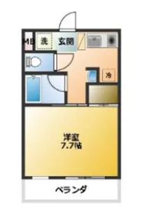 Cs27IRISAWA【3階】の間取り