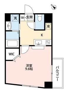 Arvita新屋敷【6階】の間取り