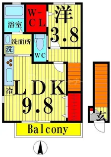 カメリアの間取り
